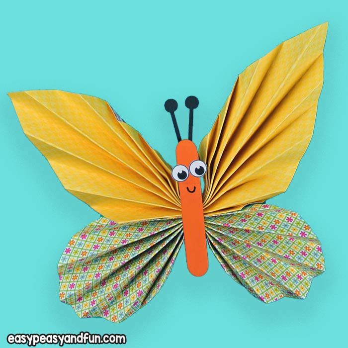 3D Butterfly Craft Tutorial  paper, butterfly, tutorial, craft