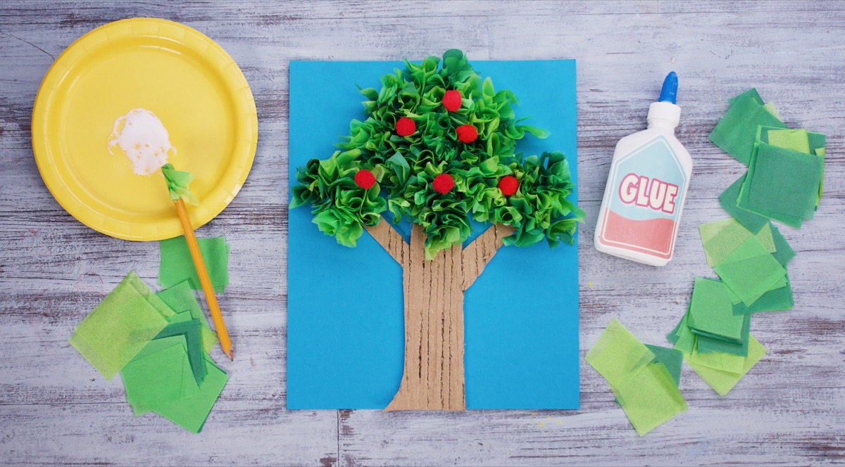 How to Make a Christmas Tree Craft